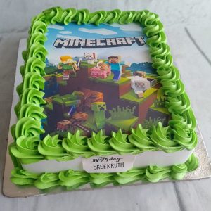 minecraft cake