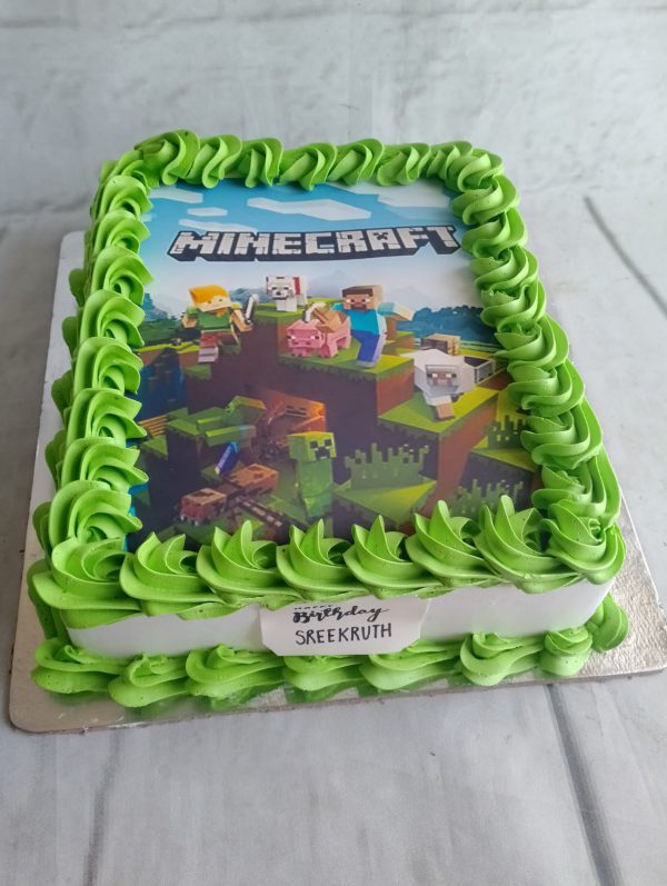 minecraft cake