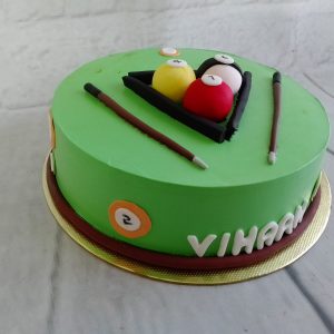 snookertheme cake